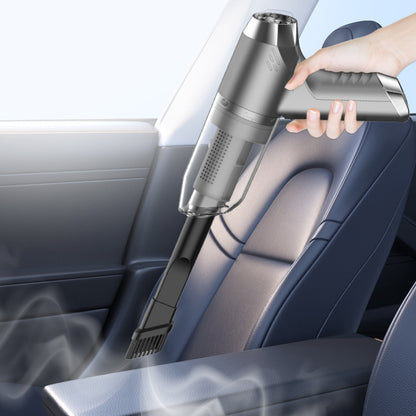 SUITU ST-6671 Wireless Car Vacuum Cleaner Small Handheld Blowing and Suction Dual Use, Style:, Basic Model Black, Basic Model White, Basic Model Black+Floor Brush, Basic Model White+Floor Brush, Brushless Silver Gray, Brushless Dark Green