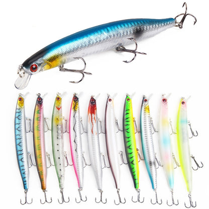 XY-256 19.1g/13.5cm Long Casting Sinking Minnow Fake Bait