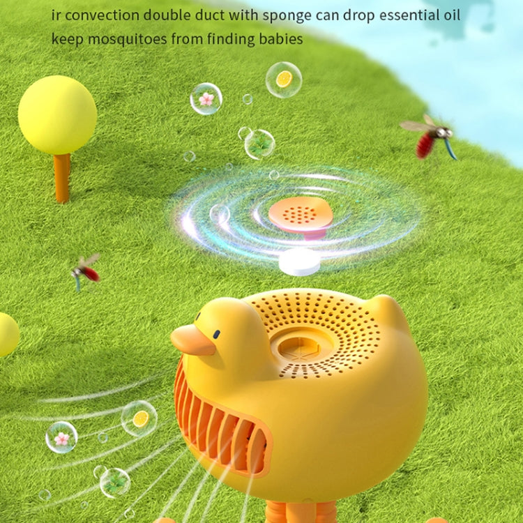 WT-E20 Stroller Fan USB Mute Portable Octopus High Air Volume Mini Fan, Style:, Shake Head Type (White), Shake Head Type (Yellow), Ordinary Type (White), Ordinary Type (Yellow)