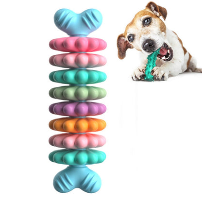 BG5051 Pet Chew Toys Bone Shape Dog Teething Sticky, 8 Petals, 4 Petals