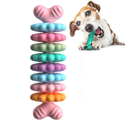BG5051 Pet Chew Toys Bone Shape Dog Teething Sticky, 8 Petals, 4 Petals