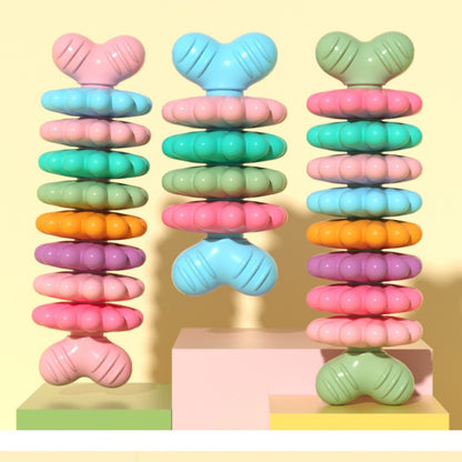 BG5051 Pet Chew Toys Bone Shape Dog Teething Sticky, 8 Petals, 4 Petals