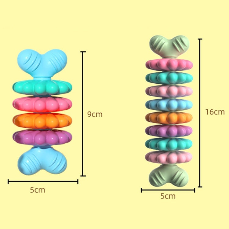 BG5051 Pet Chew Toys Bone Shape Dog Teething Sticky, 8 Petals, 4 Petals