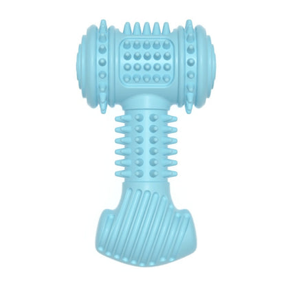 BG5045 TPR Pet Chewing Toys Hammer Shape Dog Teething Stick, Hammer Shape(Green), Hammer Shape(Blue), Hammer Shape(Pink)