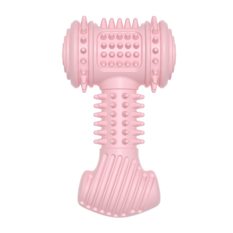 BG5045 TPR Pet Chewing Toys Hammer Shape Dog Teething Stick, Hammer Shape(Green), Hammer Shape(Blue), Hammer Shape(Pink)