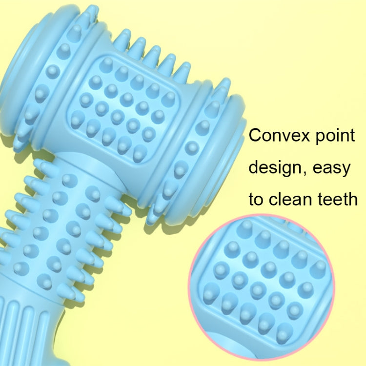 BG5045 TPR Pet Chewing Toys Hammer Shape Dog Teething Stick, Hammer Shape(Green), Hammer Shape(Blue), Hammer Shape(Pink)