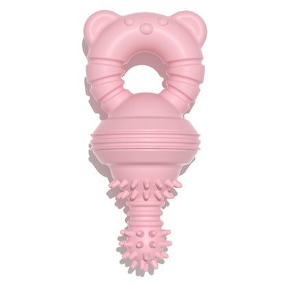 BG5057 Pacifier Shape Pet Teething Glue Stick TPR Dog Chew Toys, Nipple Shape(Blue), Nipple Shape(Pink), Nipple Shape(Green)