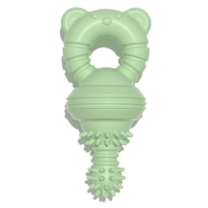 BG5057 Pacifier Shape Pet Teething Glue Stick TPR Dog Chew Toys, Nipple Shape(Blue), Nipple Shape(Pink), Nipple Shape(Green)