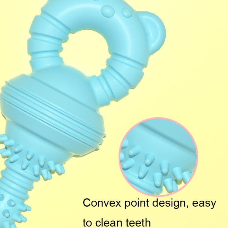 BG5057 Pacifier Shape Pet Teething Glue Stick TPR Dog Chew Toys, Nipple Shape(Blue), Nipple Shape(Pink), Nipple Shape(Green)