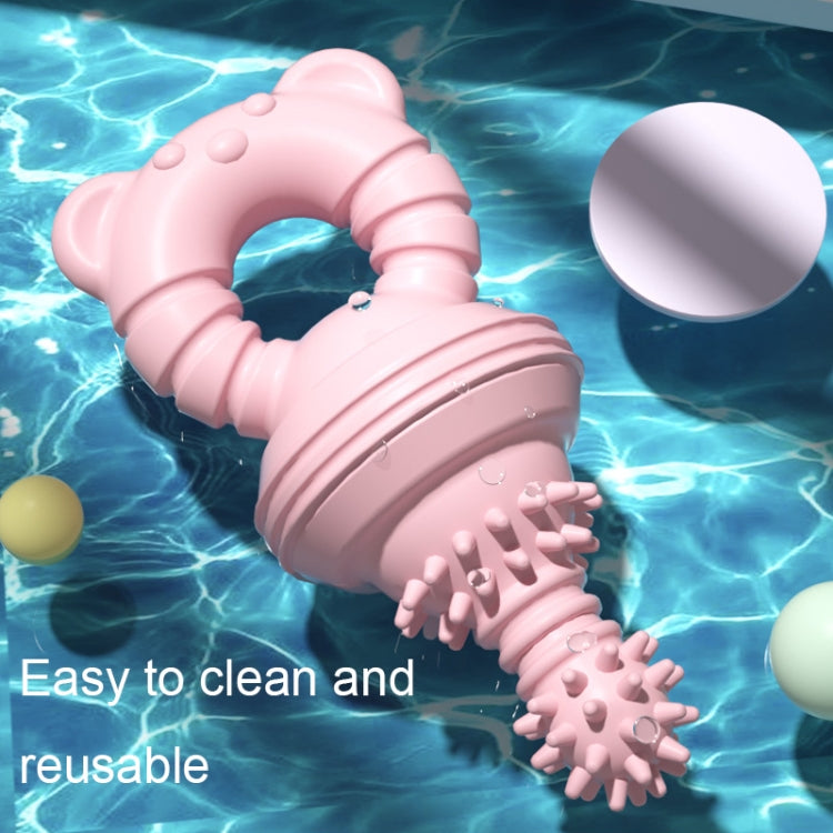 BG5057 Pacifier Shape Pet Teething Glue Stick TPR Dog Chew Toys, Nipple Shape(Blue), Nipple Shape(Pink), Nipple Shape(Green)