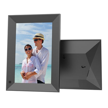 8-Inch Smart Touch Alarm Clock Calendar Electronic Photo Frame With Human Sensor Function, US Plug, 8-Inch