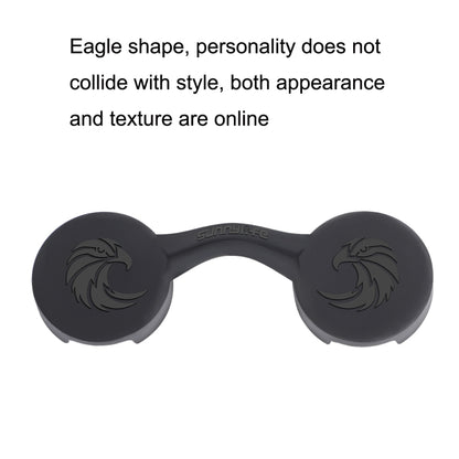 For DJI Goggles 2 Sunnylife AT-BHT565 Dustproof Lens Protective Cover VR Glasses Silicon Cover, AT-BHT565 Black