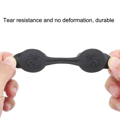 For DJI Goggles 2 Sunnylife AT-BHT565 Dustproof Lens Protective Cover VR Glasses Silicon Cover, AT-BHT565 Black
