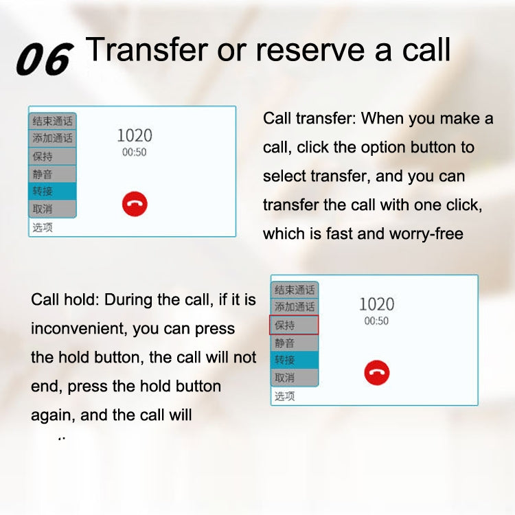P03 4G+VOIP Dual Mode Wireless Fixed Line SIP Network Phone IP Enterprise Office Phone Wireless Landline, P03