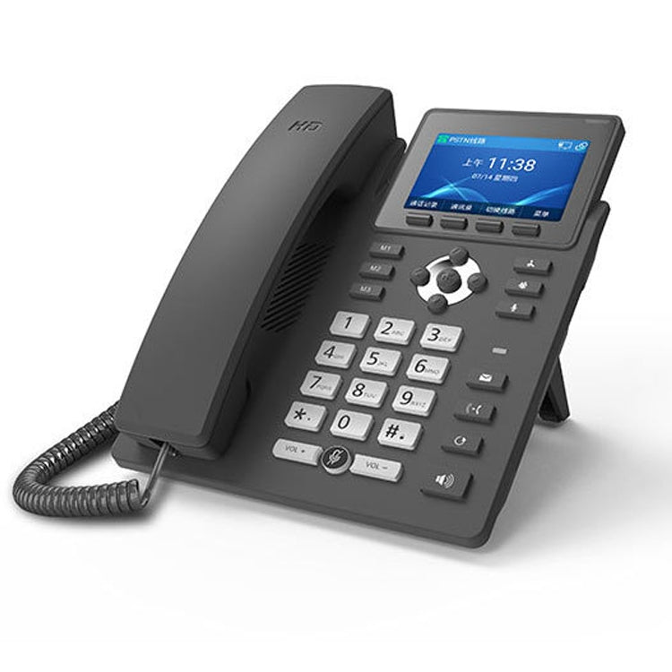 S135 PSTN+SIP Dual Mode Recording Smart Phone 6 Ways VOIP Network Phone IP Phone, S135