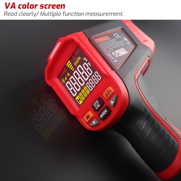 Color Screen Infrared Thermometer Industrial Electronic Thermometer, TASI TA603A -32-1080 degrees Celsius, TASI TA603B -32-1380 degrees Celsius, TASI TA603C -32-1680 degrees Celsius, TASI TA603D -32-1880 degrees Celsius