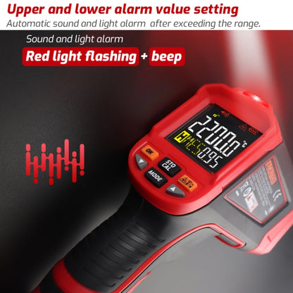 Color Screen Infrared Thermometer Industrial Electronic Thermometer, TASI TA603A -32-1080 degrees Celsius, TASI TA603B -32-1380 degrees Celsius, TASI TA603C -32-1680 degrees Celsius, TASI TA603D -32-1880 degrees Celsius