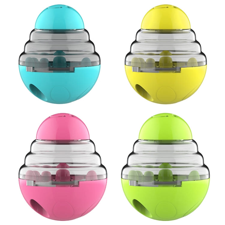056DT Puzzle Training Pet Food Leakage Toy Tumbler Ball Dog Toy, Tumbler Ball(Lake Blue), Tumbler Ball(Green)