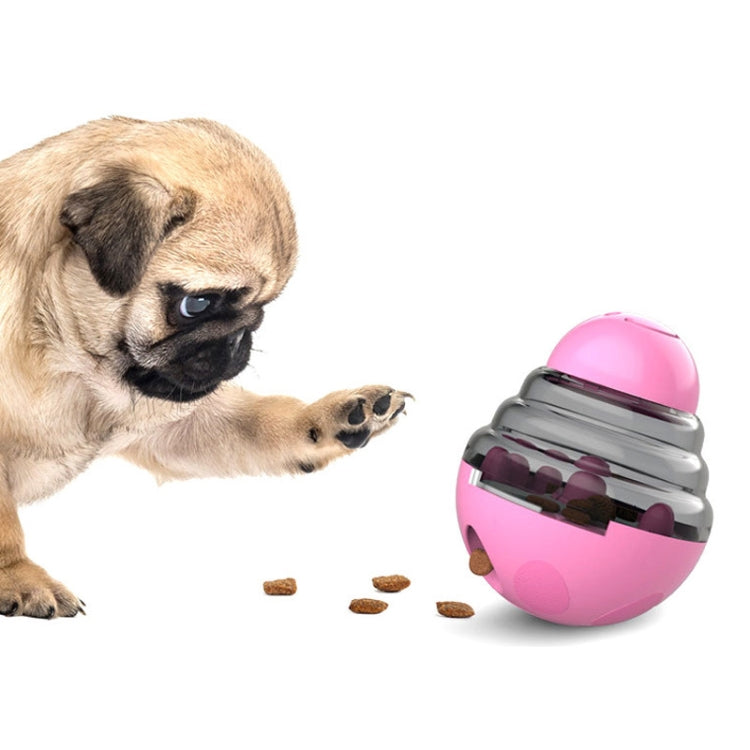 056DT Puzzle Training Pet Food Leakage Toy Tumbler Ball Dog Toy, Tumbler Ball(Lake Blue), Tumbler Ball(Green)