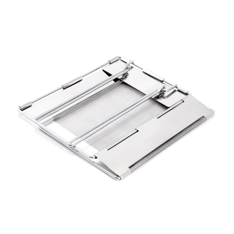 304 Stainless Steel Toaster Grill Toast Rack Foldable Sausage Rack Mini Stove, Toaster Grill