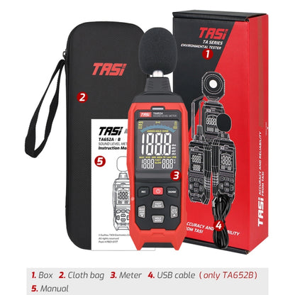 Home Noise Tester Detection Volume Device Z Weighted Decibel Device, TA652A