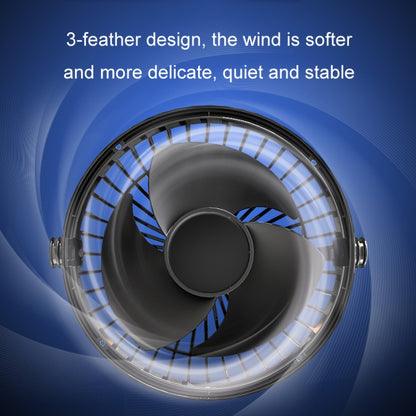 12V/24V Vehicle Electric Oscillating Head Rotatable Double Head Fan, F623U, F623
