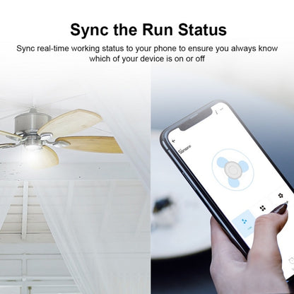 SONOFF iFan04-L APP Remote Control Smart Fan Light Switch Support Tmall Genie (100V-120V)