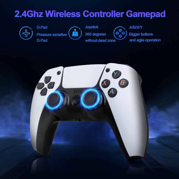 U10 Video Game Console 64G 10000+ Games Retro Handheld 4K TV Game Stick Wireless Controller, U10  64G 10000+ Games