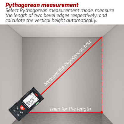Laser Handheld Distance Measuring Room Infrared Measuring Instrument, TASI TA511A, TASI TA511B, TASI TA511C