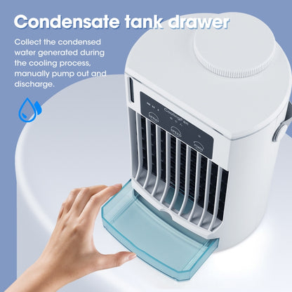 CF008 Mini Household Humidification Spray Air Cooler USB Plug-in Portable Air Conditioner Fan, CF008