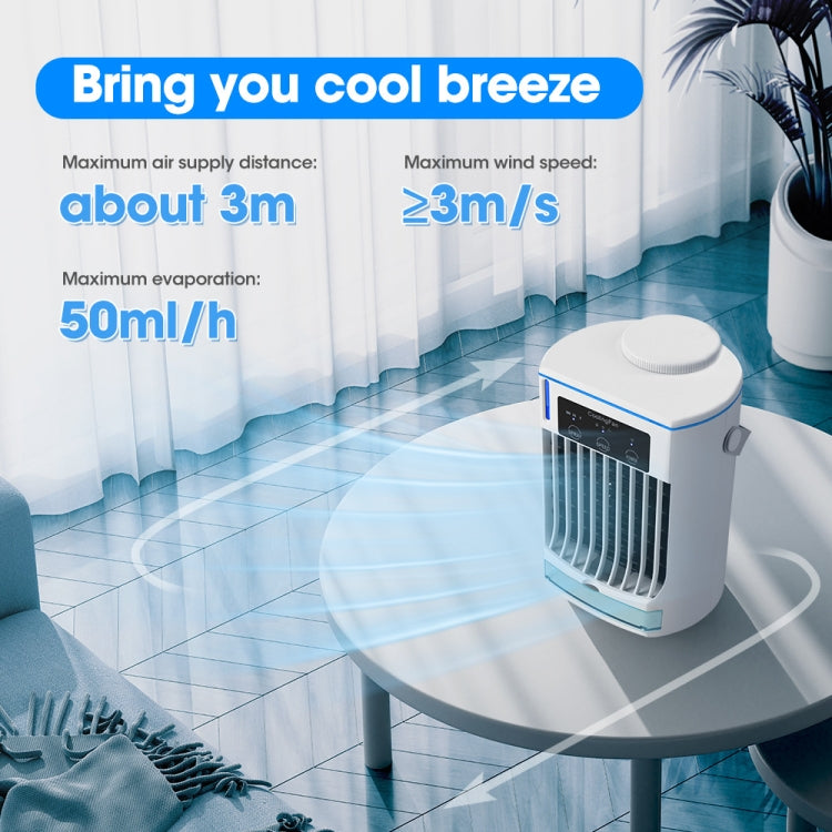 CF008 Mini Household Humidification Spray Air Cooler USB Plug-in Portable Air Conditioner Fan, CF008