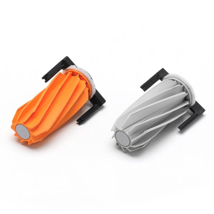 Original 1pair Soft Rubber Roller Brushes for DJI ROMO P / A / S, 1pair Soft Roller Brushes