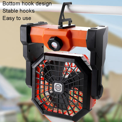 X3 Outdoor Infinitely Variable Speed Portable Large Wind Charging Camping Lighting Fan