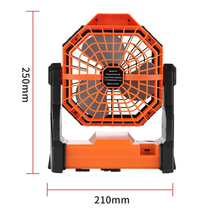 X3 Outdoor Infinitely Variable Speed Portable Large Wind Charging Camping Lighting Fan