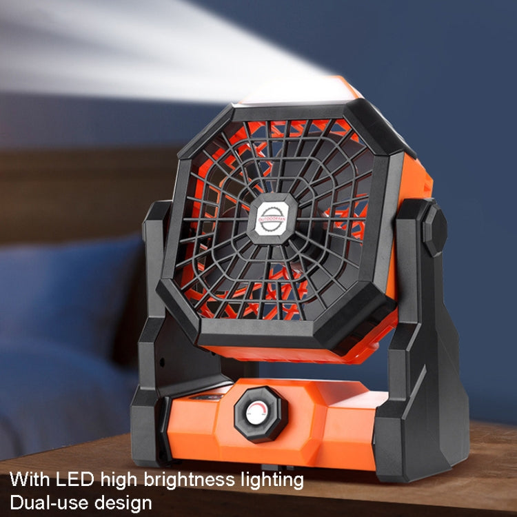 X3 Outdoor Infinitely Variable Speed Portable Large Wind Charging Camping Lighting Fan