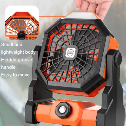 X3 Outdoor Infinitely Variable Speed Portable Large Wind Charging Camping Lighting Fan