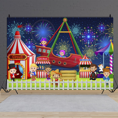 150 x 100cm Circus Amusement Park Ferris Wheel Photography Background Cloth, MDA07160), MDA08214, MDA08217, MDA18301, MDA40715, MDA21565, MDT03782, MDA07158, MDA07159