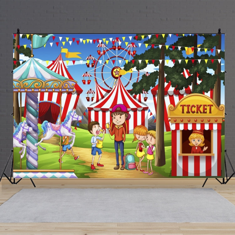150 x 100cm Circus Amusement Park Ferris Wheel Photography Background Cloth, MDA07160), MDA08214, MDA08217, MDA18301, MDA40715, MDA21565, MDT03782, MDA07158, MDA07159