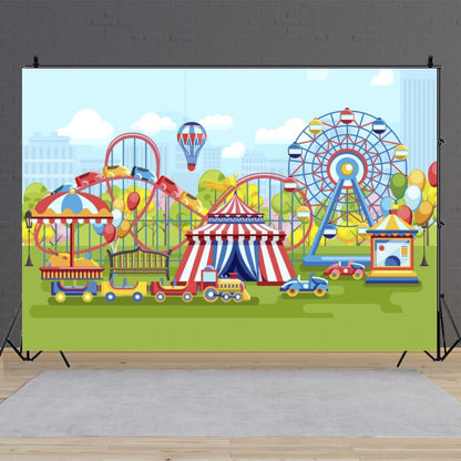 150 x 100cm Circus Amusement Park Ferris Wheel Photography Background Cloth, MDA07160), MDA08214, MDA08217, MDA18301, MDA40715, MDA21565, MDT03782, MDA07158, MDA07159