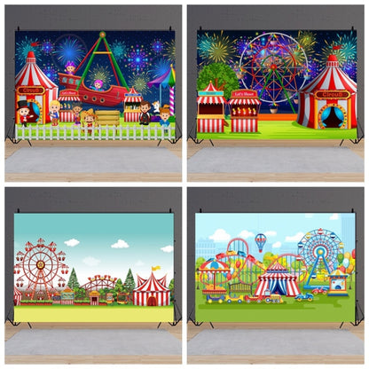150 x 100cm Circus Amusement Park Ferris Wheel Photography Background Cloth, MDA07160), MDA08214, MDA08217, MDA18301, MDA40715, MDA21565, MDT03782, MDA07158, MDA07159