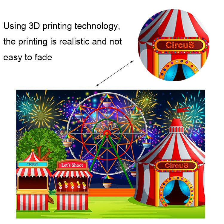 150 x 100cm Circus Amusement Park Ferris Wheel Photography Background Cloth, MDA07160), MDA08214, MDA08217, MDA18301, MDA40715, MDA21565, MDT03782, MDA07158, MDA07159