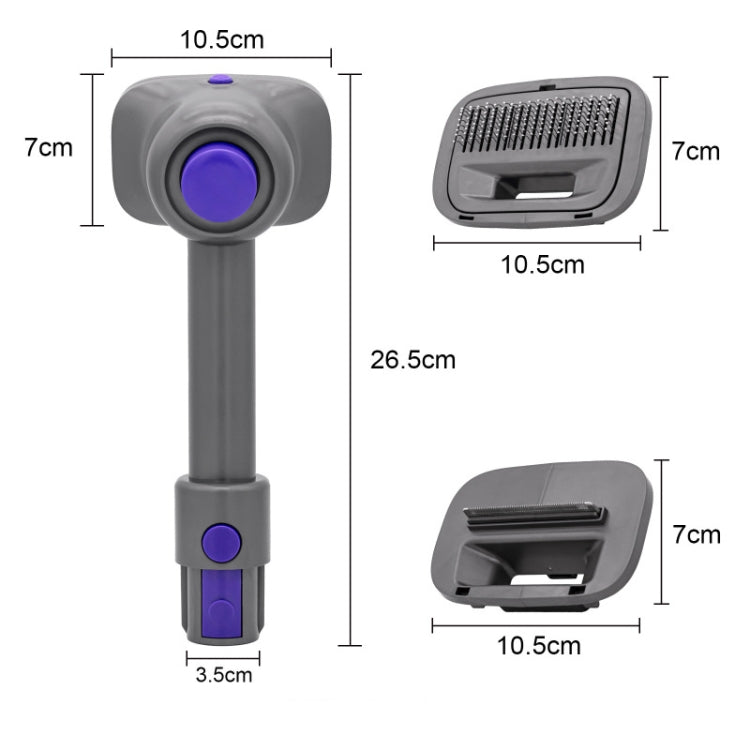 For Dyson V6 V7 V8 V10 V11 Vacuum Cleaner Pet Hair Suction Head, Standard, Upgrade
