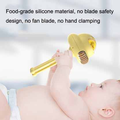 Shaking Head Stroller Fan Leafless Octopus Mute Portable Mini Fan, Normal Version (Yellow), Normal Version (Pink), Normal Version (White), Shaking Head Version (Yellow), Shaking Head Version (Pink), Shaking Head Version (White)
