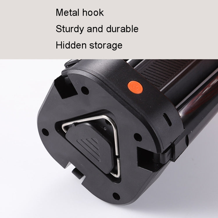 Outdoor Camping USB Charging Fan Tent Swing Head Fan With Tripod LED Light
