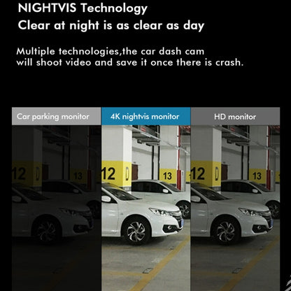 Anytek Q3 4K Driving Recorder WiFi Dual Record Night Vision Sensor Mobile Detection Recorder, Q3