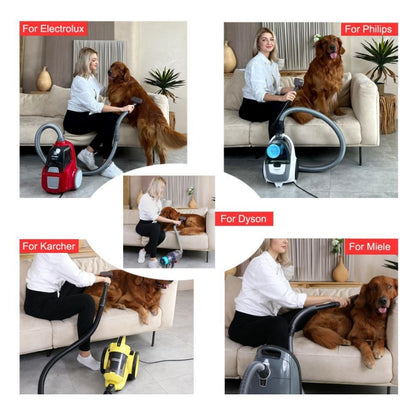 For Dyson Vacuum Cleaner Pet Hair Removal Brush Set, Set 1, Set 2, Single Brush, With V6 Adapter, With V8 Adapter