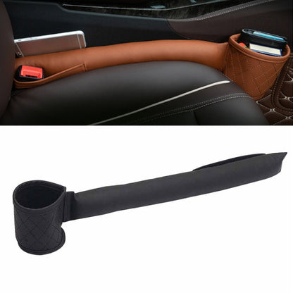 Car Seat Gap Leak-Proof Plugs Debris Storage Bag, Black Principal Driver, Black Co-pilot, Brown Principal Driver, Brown Co-pilot, Beige Principal Driver, Beige Co-pilot, Gray Principal Driver, Gray Co-pilot, Dark Brown Principal Driver