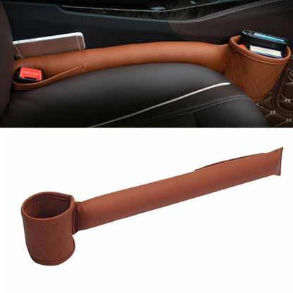 Car Seat Gap Leak-Proof Plugs Debris Storage Bag, Black Principal Driver, Black Co-pilot, Brown Principal Driver, Brown Co-pilot, Beige Principal Driver, Beige Co-pilot, Gray Principal Driver, Gray Co-pilot, Dark Brown Principal Driver