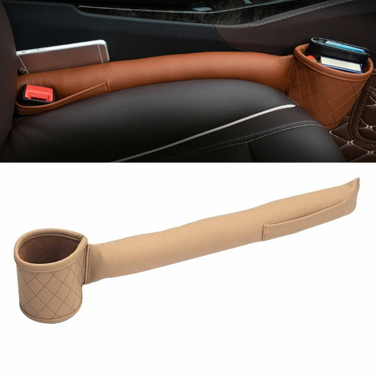 Car Seat Gap Leak-Proof Plugs Debris Storage Bag, Black Principal Driver, Black Co-pilot, Brown Principal Driver, Brown Co-pilot, Beige Principal Driver, Beige Co-pilot, Gray Principal Driver, Gray Co-pilot, Dark Brown Principal Driver