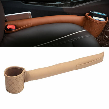Car Seat Gap Leak-Proof Plugs Debris Storage Bag, Black Principal Driver, Black Co-pilot, Brown Principal Driver, Brown Co-pilot, Beige Principal Driver, Beige Co-pilot, Gray Principal Driver, Gray Co-pilot, Dark Brown Principal Driver